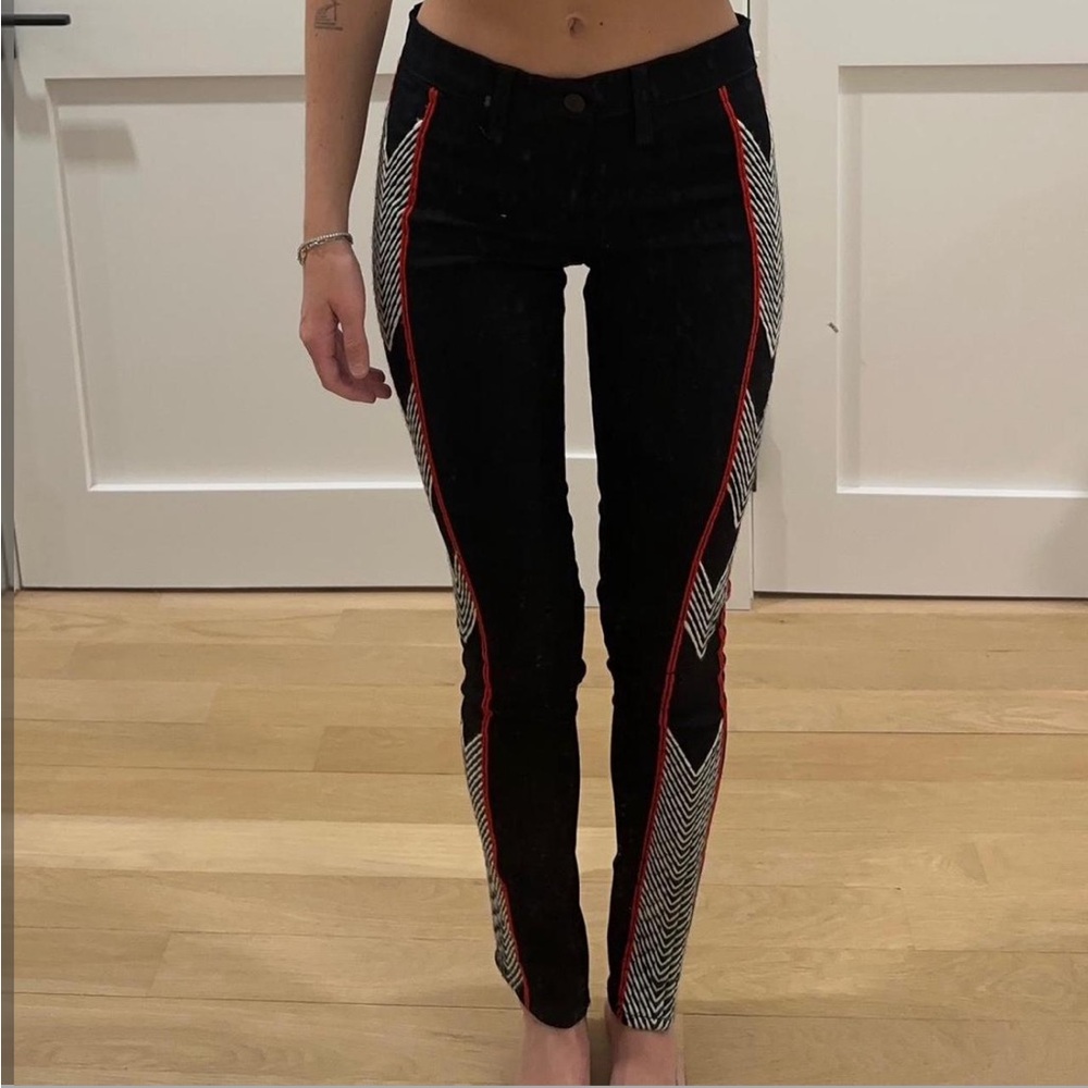 Vintage Rag and Bone patterned Jeans